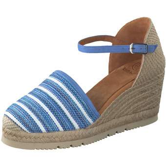 Unisa Keilsandale in blau
