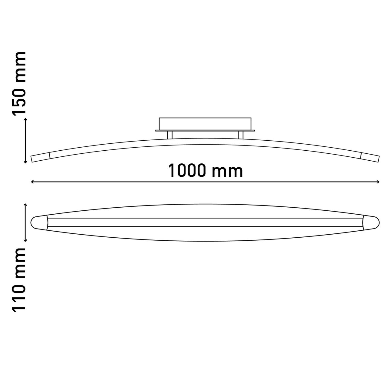 Näve Leuchten LED Deckenleuchte 