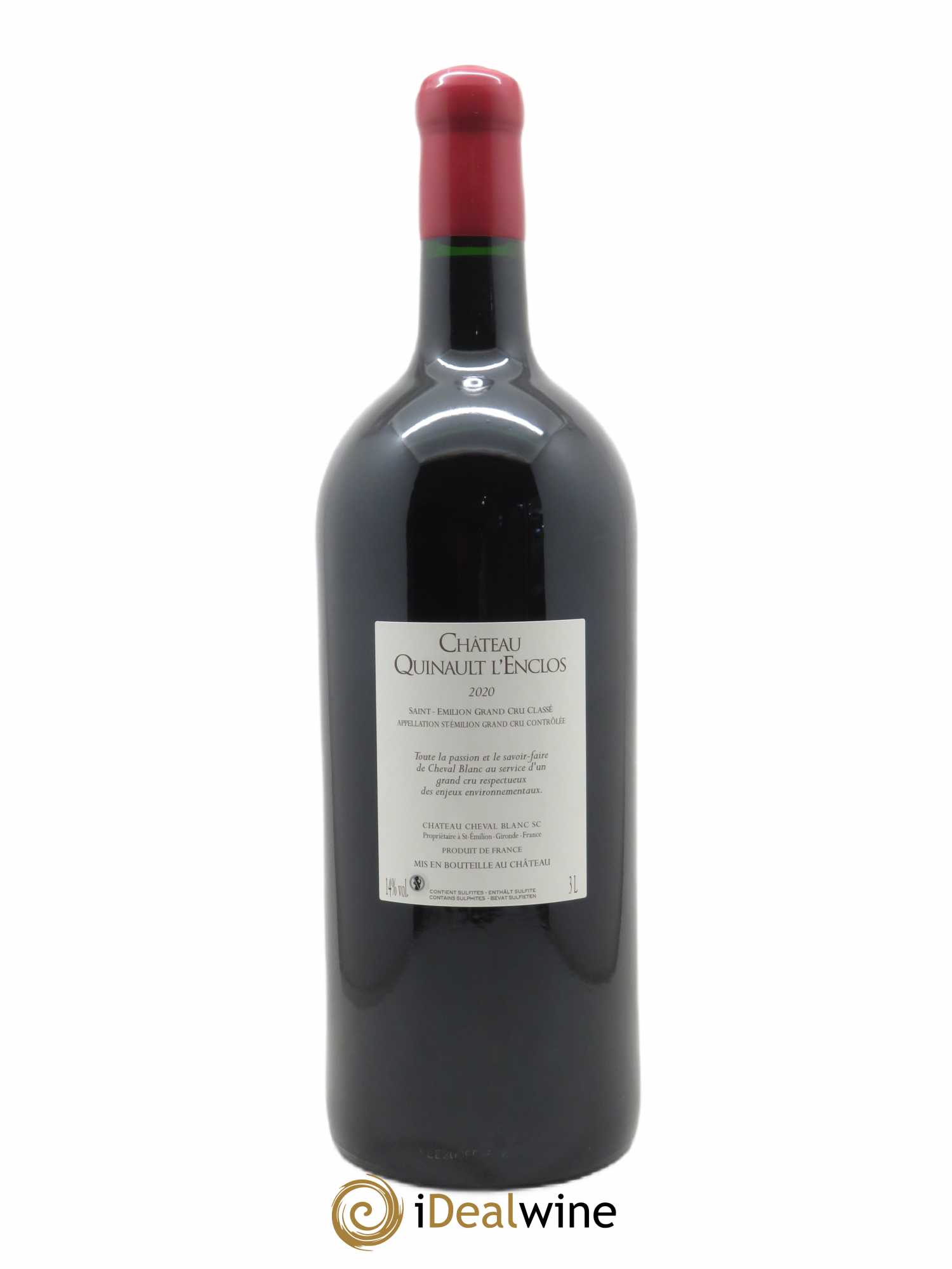 Château Quinault L'Enclos  2020 - Lot de 1 Double-magnum