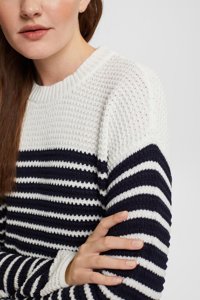 Pullover aus Strukturstrick