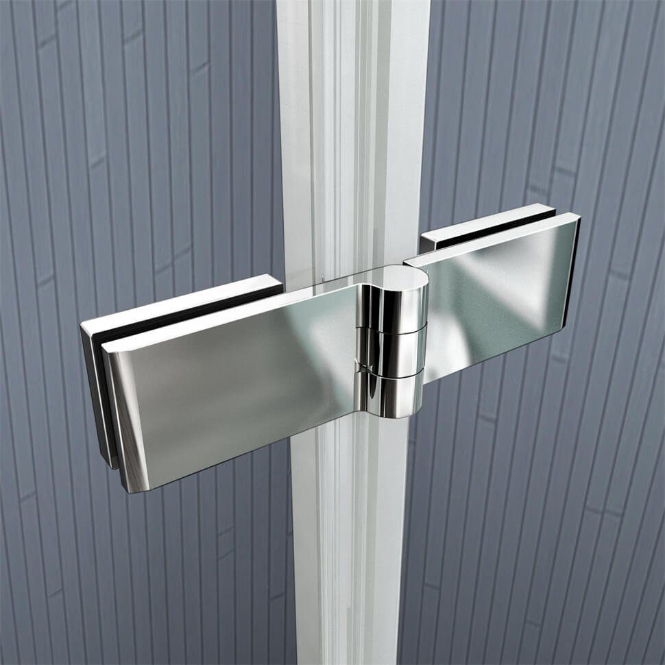 duschspa Badewannenaufsatz 3-teilig Faltwand Badewannenaufsatz Duschwand Duschabtrennung, Einscheibensicherheitsglas, (Set), Breite 100cm, Höhe 140cm, Glas