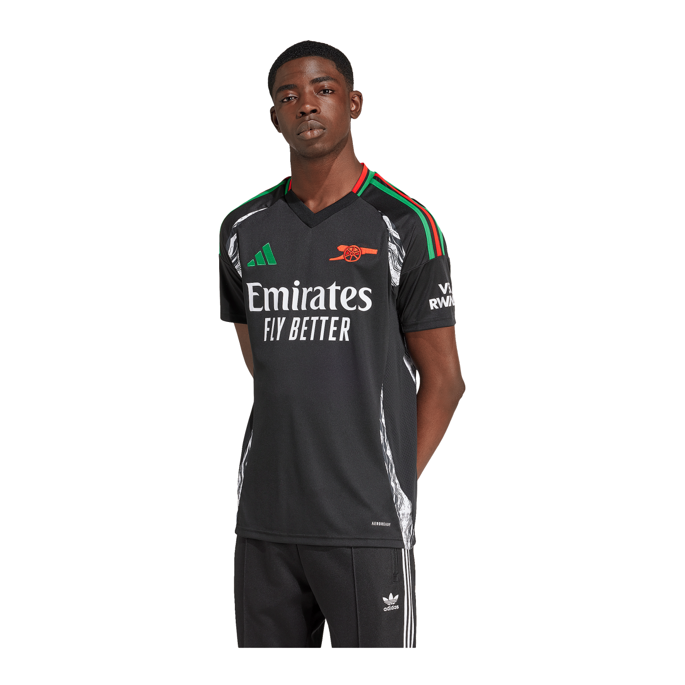 adidas FC Arsenal London Trikot Away 2024/2025 Schwarz