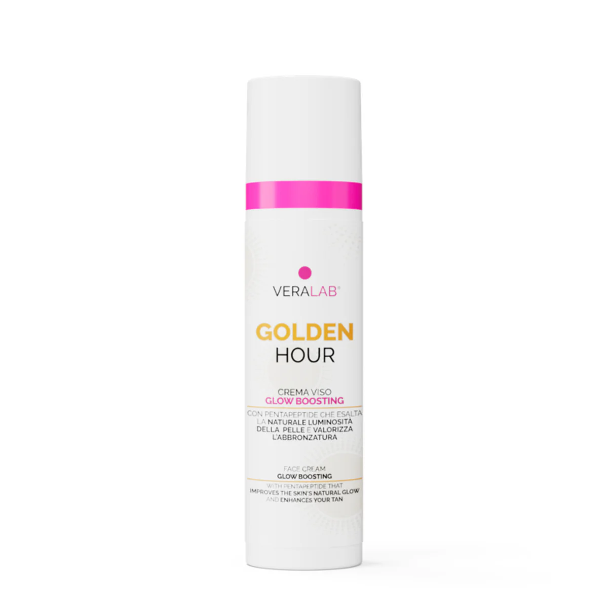 Cremas faciales Golden Hour: crema facial hidratante con color, crema facial hidratante de día, crema facial iluminadora de día.