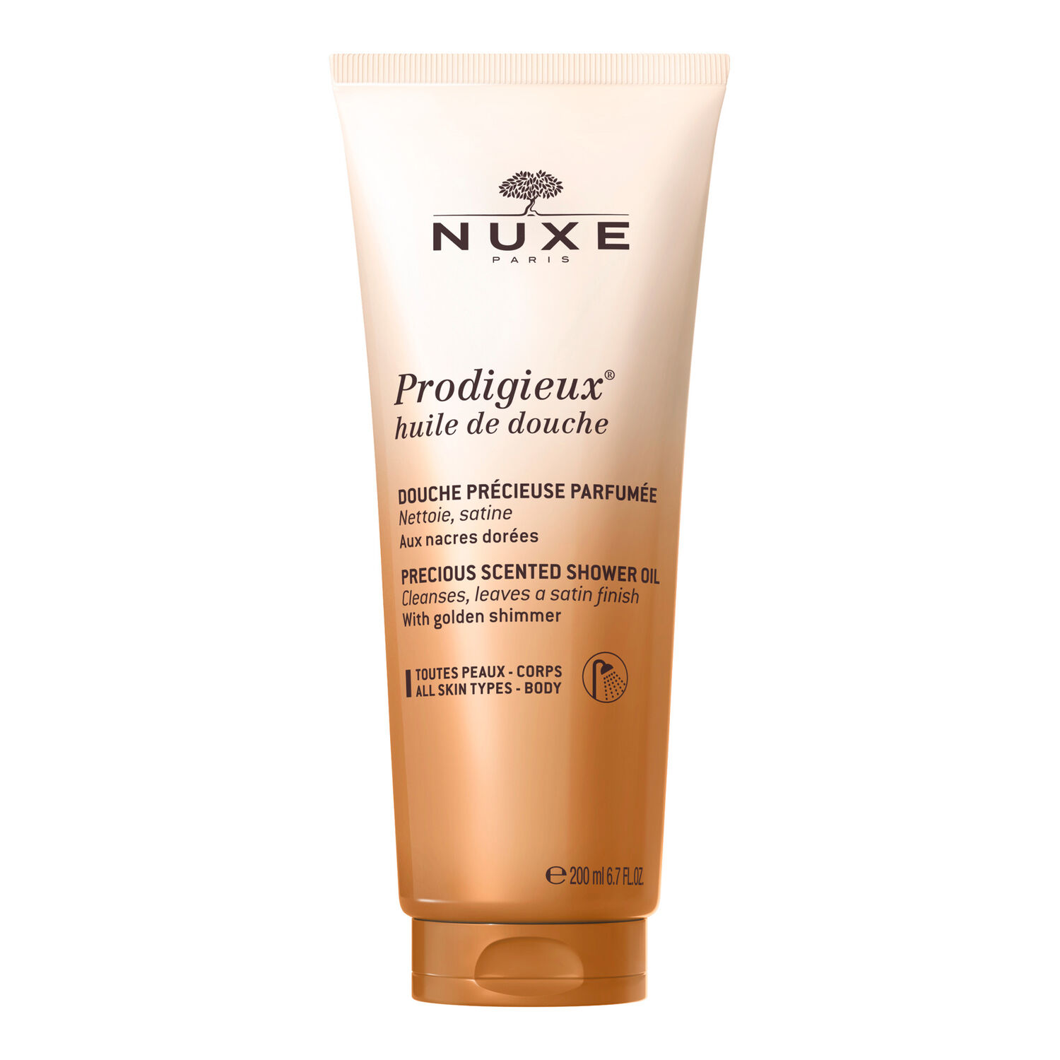 Nuxe Huile de douche Prodigieux ® - Toutes peaux - 200ml