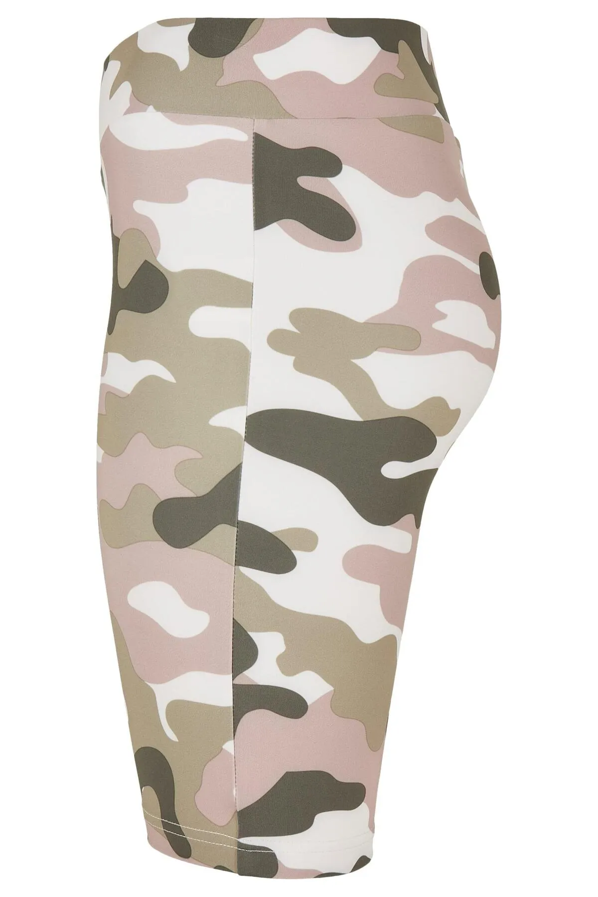 Urban Classics  Damen Ladies High Waist Camo Tech Cycle Shorts