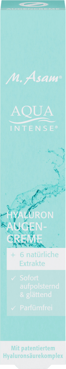 Augencreme Aqua Intense Hyaluron, 15 ml