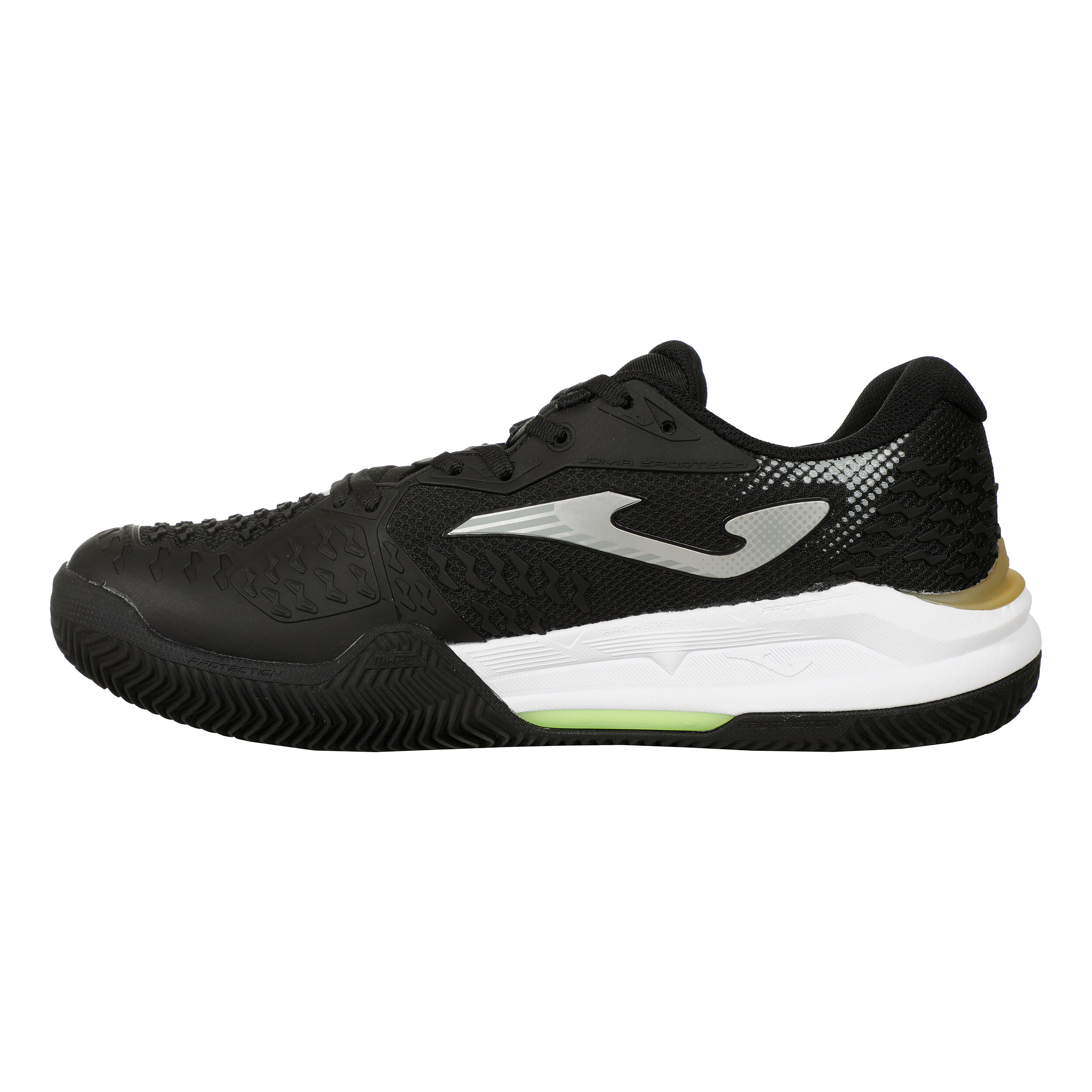 Ace Sandplatzschuh Herren - Schwarz, Gold