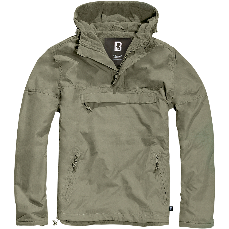 Brandit Herren Jacke Windbreaker (oliv)