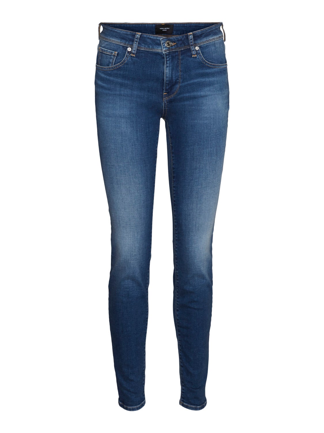 VMLUX Mid Rise Slim Fit Jeans