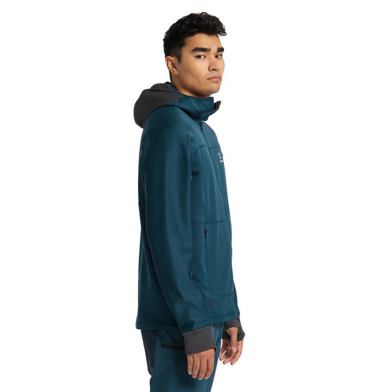 Haglfs Betula Hood Fleecejacke Herren