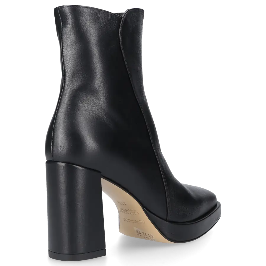 Pomme D`OR - Klassische Stiefeletten 6092 Nappaleder - schwarz