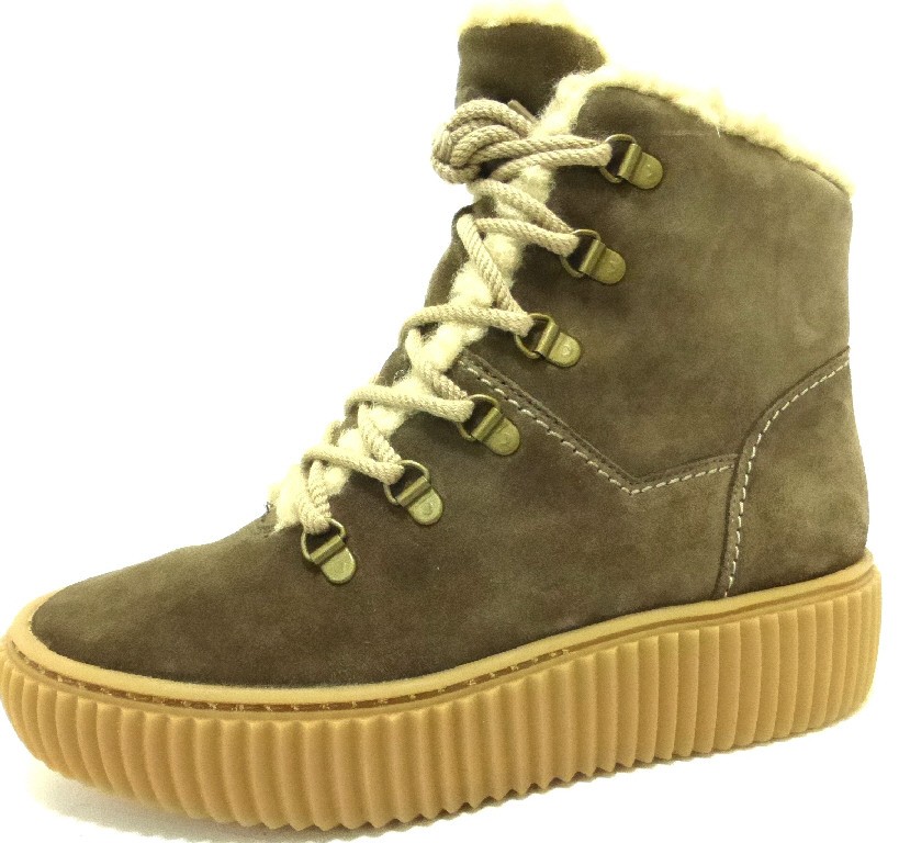 PAUL GREEN Winterstiefel braun 0063-4663-003/Schnürstiefelett