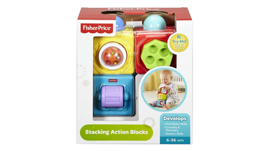 Fisher-Price Spiel- und Stapelwürfel