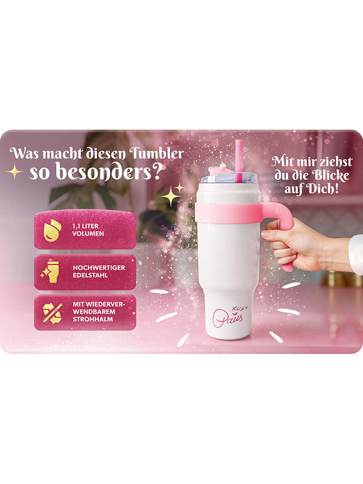 Paris Hilton Isolierbecher in Weiß - 1 l günstig kaufen onesize