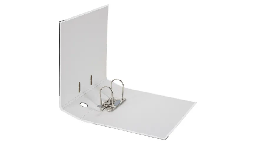 Ordner PP A4 8cm weiß