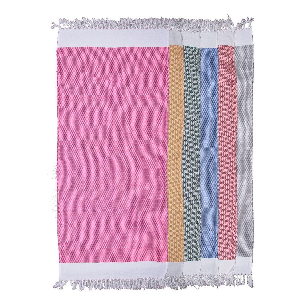 Marabellas Shop Saunatuch Handtuch für Sauna & Strand ca. 80 x 170 cm Fouta-Hamamtuch Saunatuch