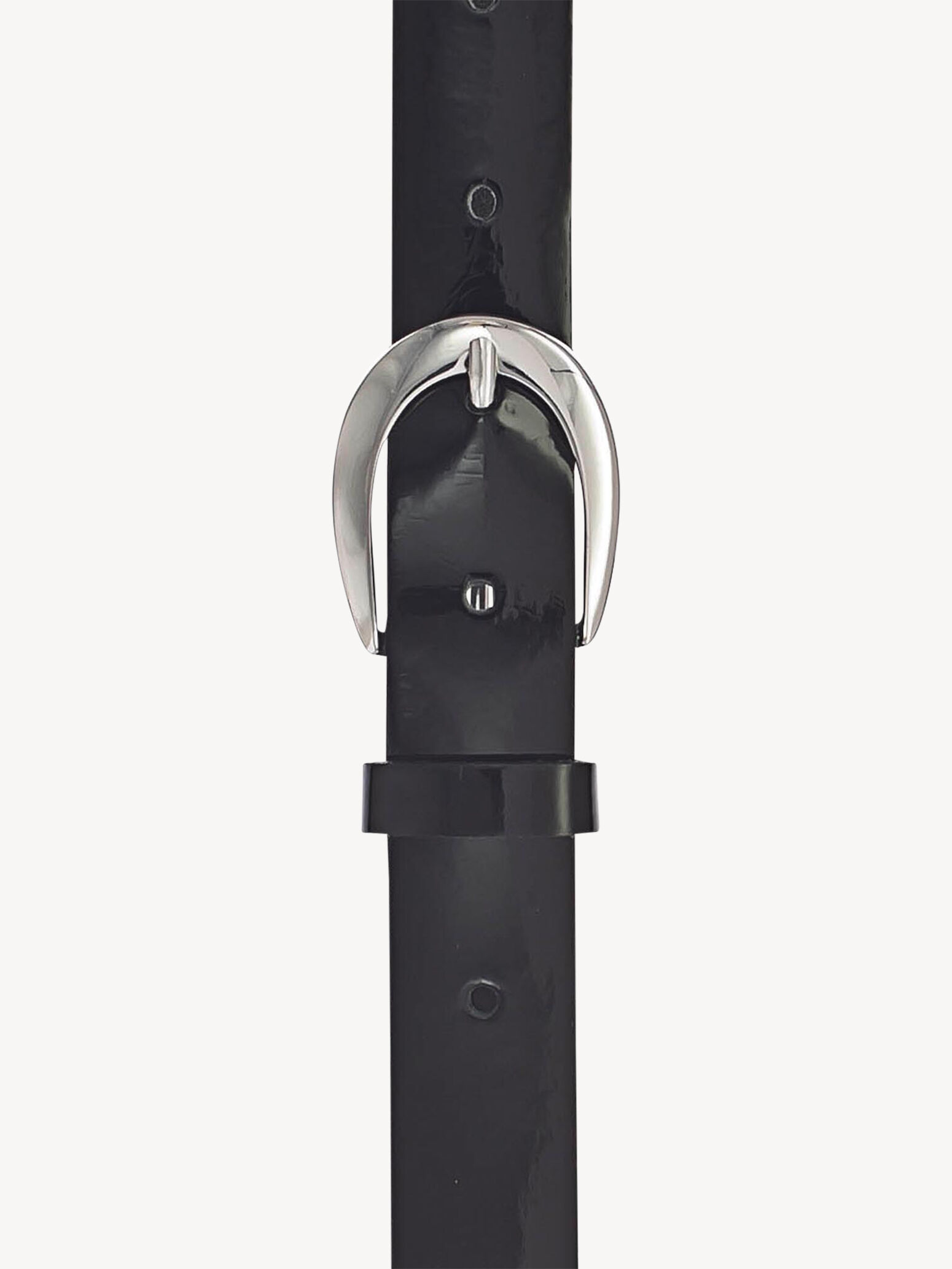 Ceinture en cuir - noir