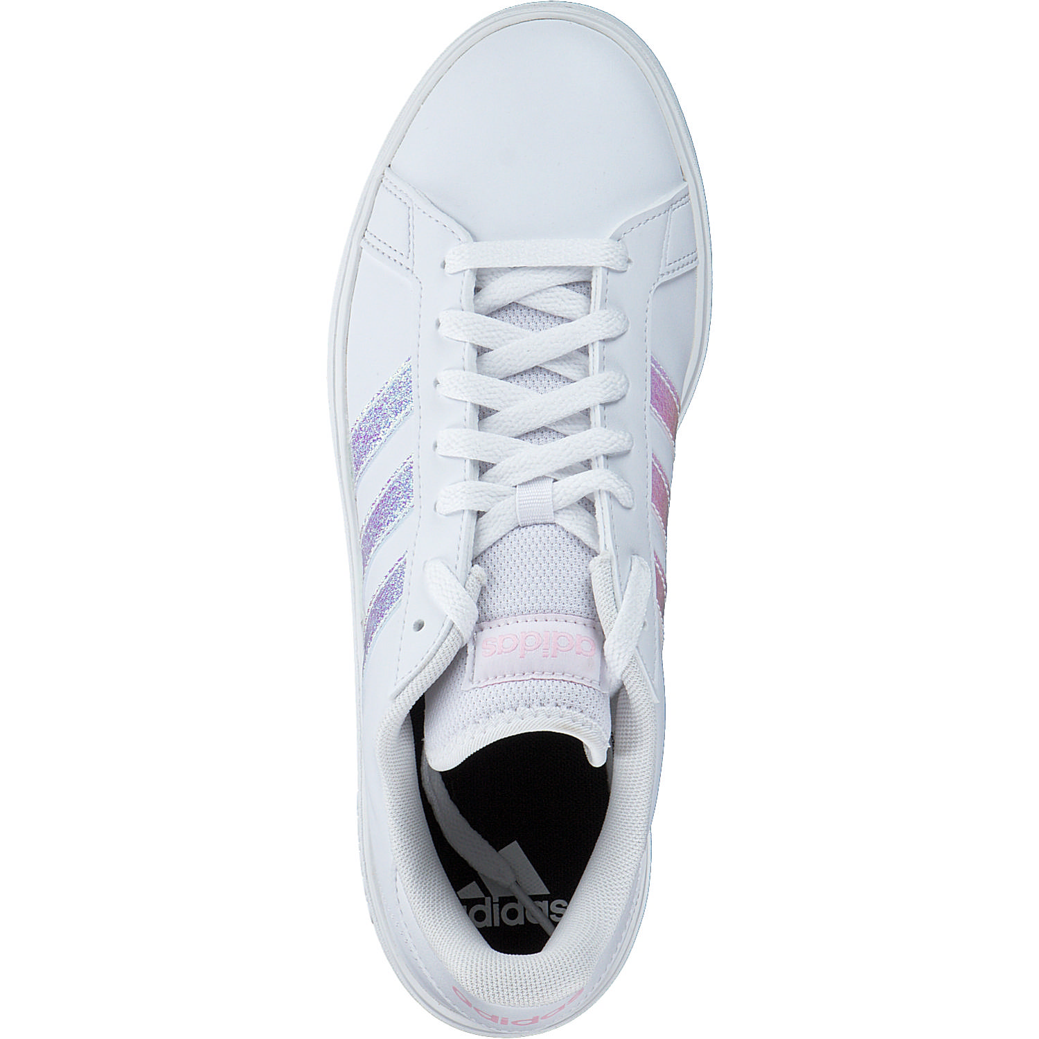 Adidas Grand Court Base 2.0 W, Schnürschuhe, Damen, Weiß