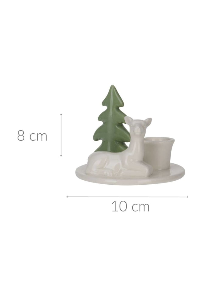 Home&Styling Collection Kerzenständer in weiß günstig kaufen onesize