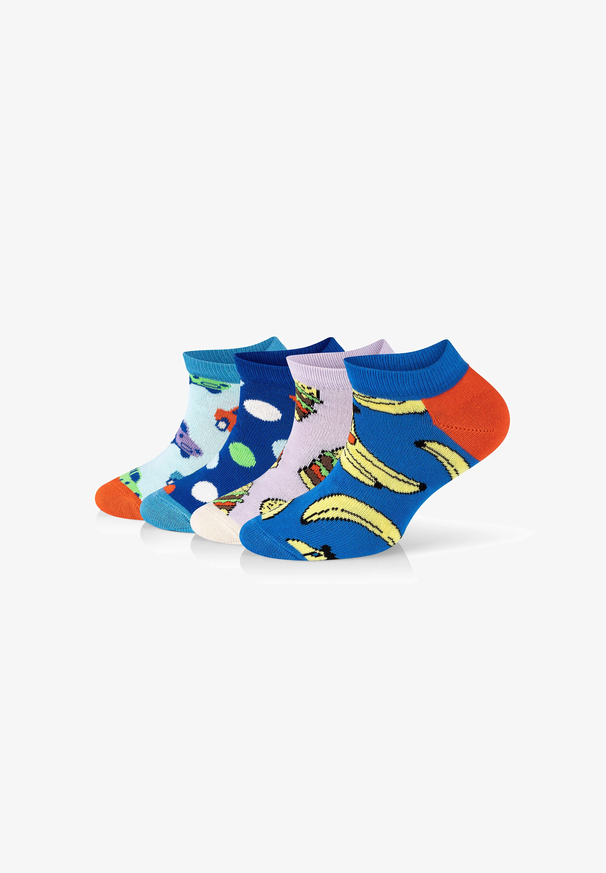 Calcetines Happy Socks UNISEX 4-PACK - HORA DEL ALMUERZO EN EL COCHE - Calcetines