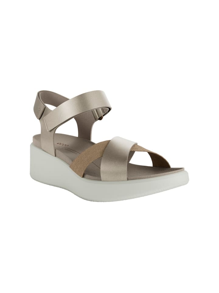 Ecco Sandalen Flowt in Golden günstig kaufen