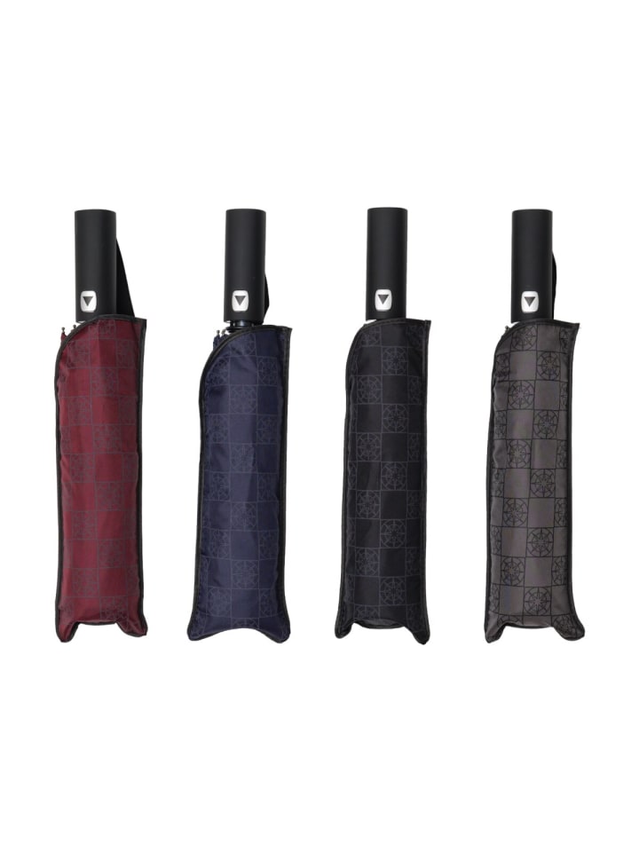 COFI 1453 Teleskop Taschenschirm mit Schutzhülle ø100 cm idealer Begleiter in Weinrot günstig kaufen onesize