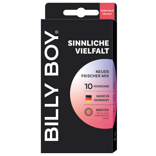 BILLY BOY sinnliche Vielfalt  10 St  Kondome