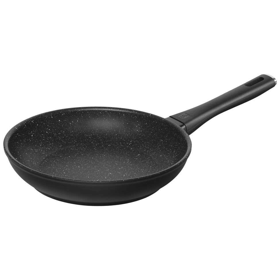 Bratpfanne 24 cm, Aluminium, Schwarz