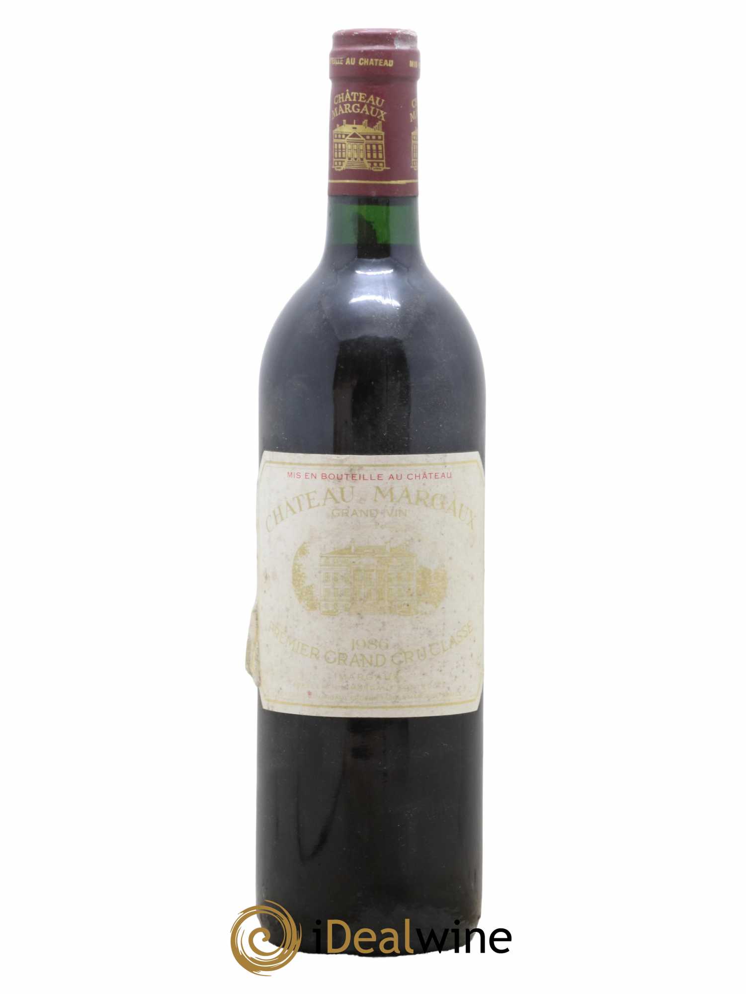 Château Margaux 1er Grand Cru Classé  1986 - Lot de 1 Bouteille