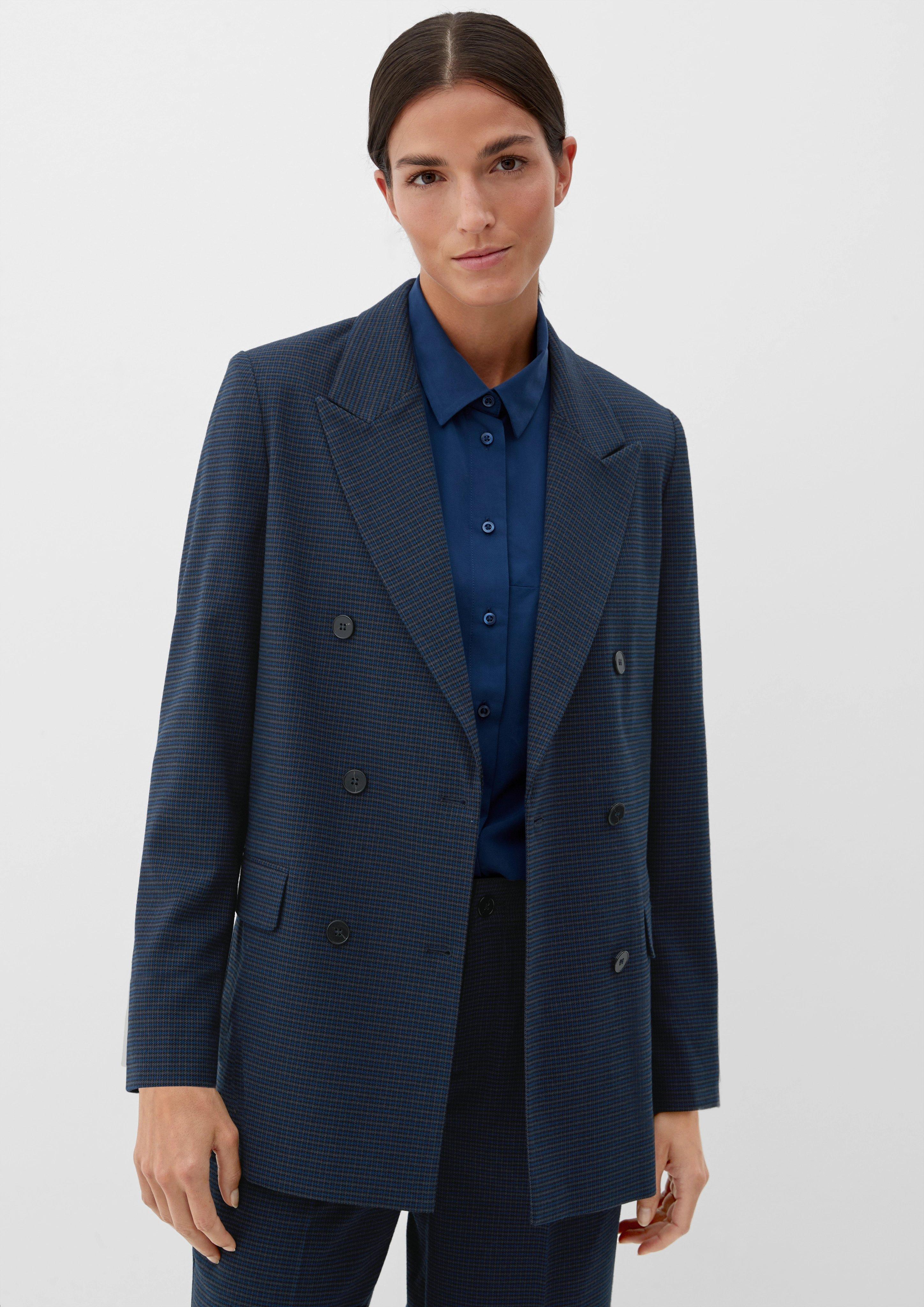 Karierter Blazer in Oversize  2124464-99N1