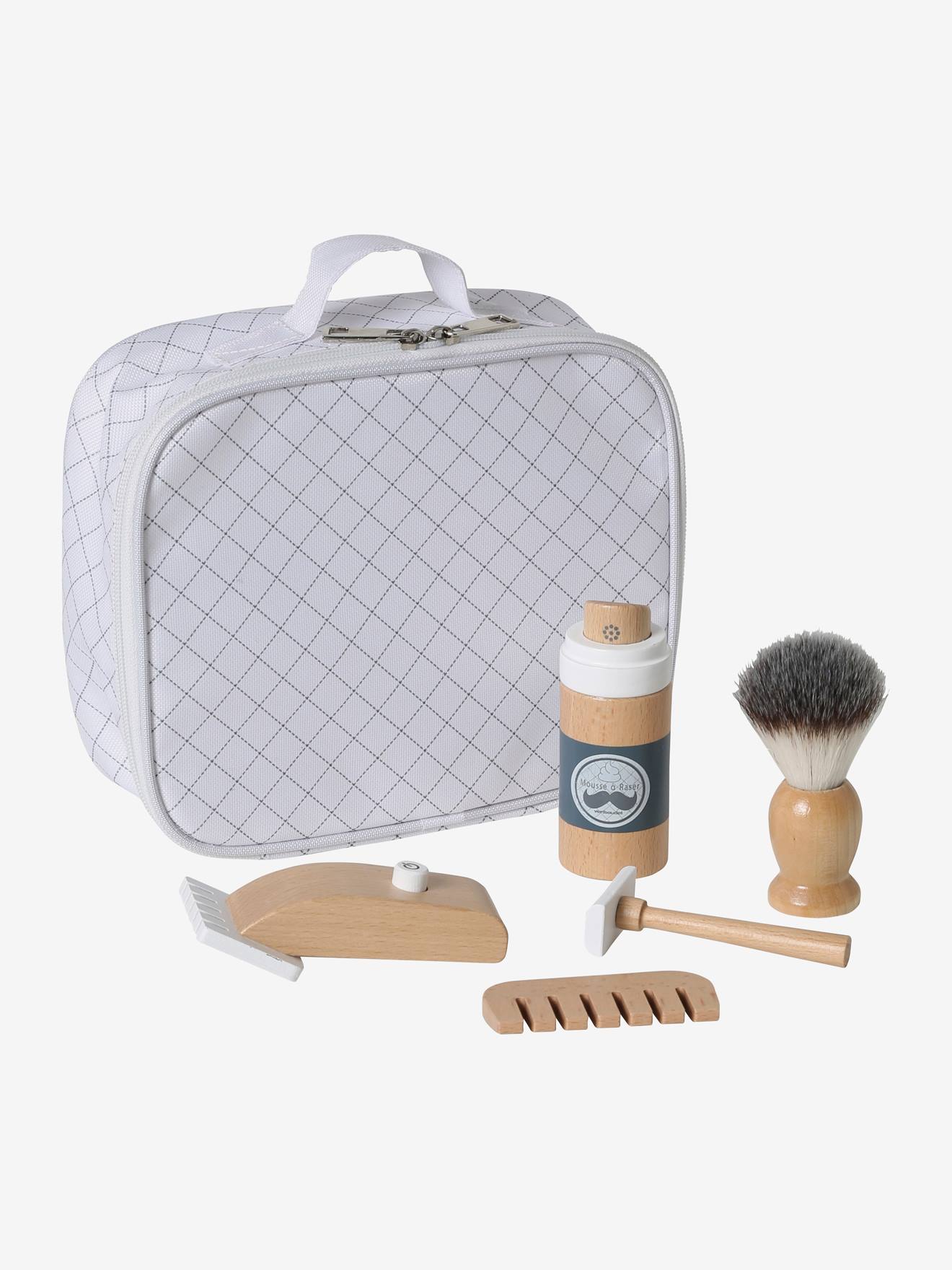 Kit de rasage en bois FSC® multicolore