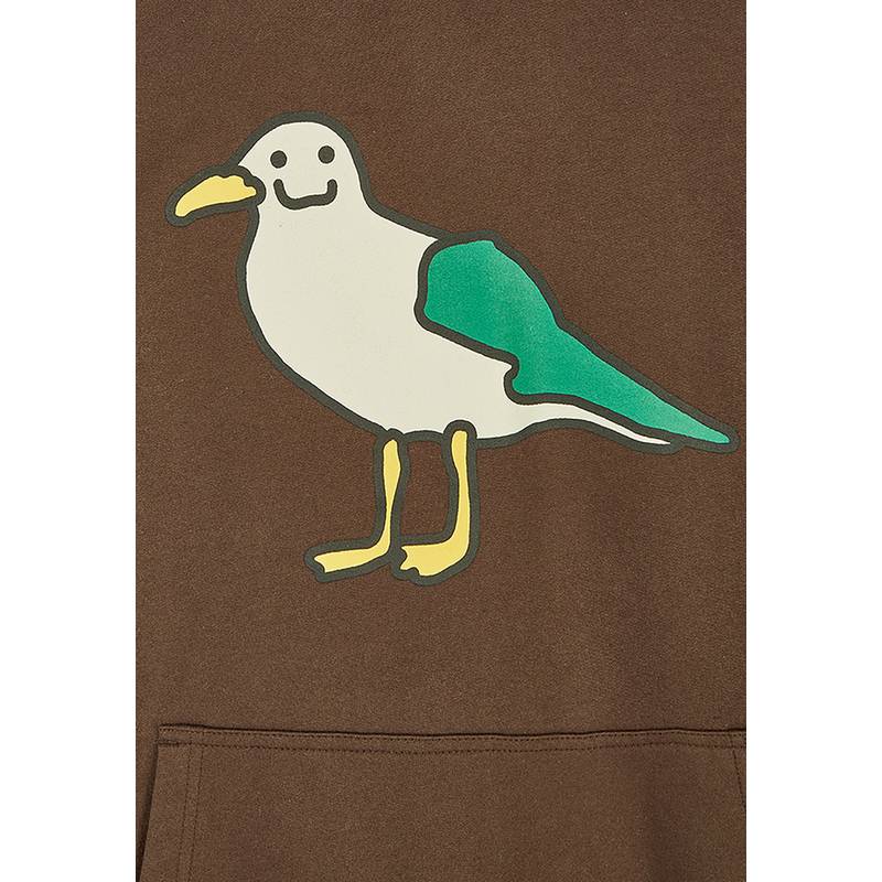Cleptomanicx Smile Gull Hoodie Herren