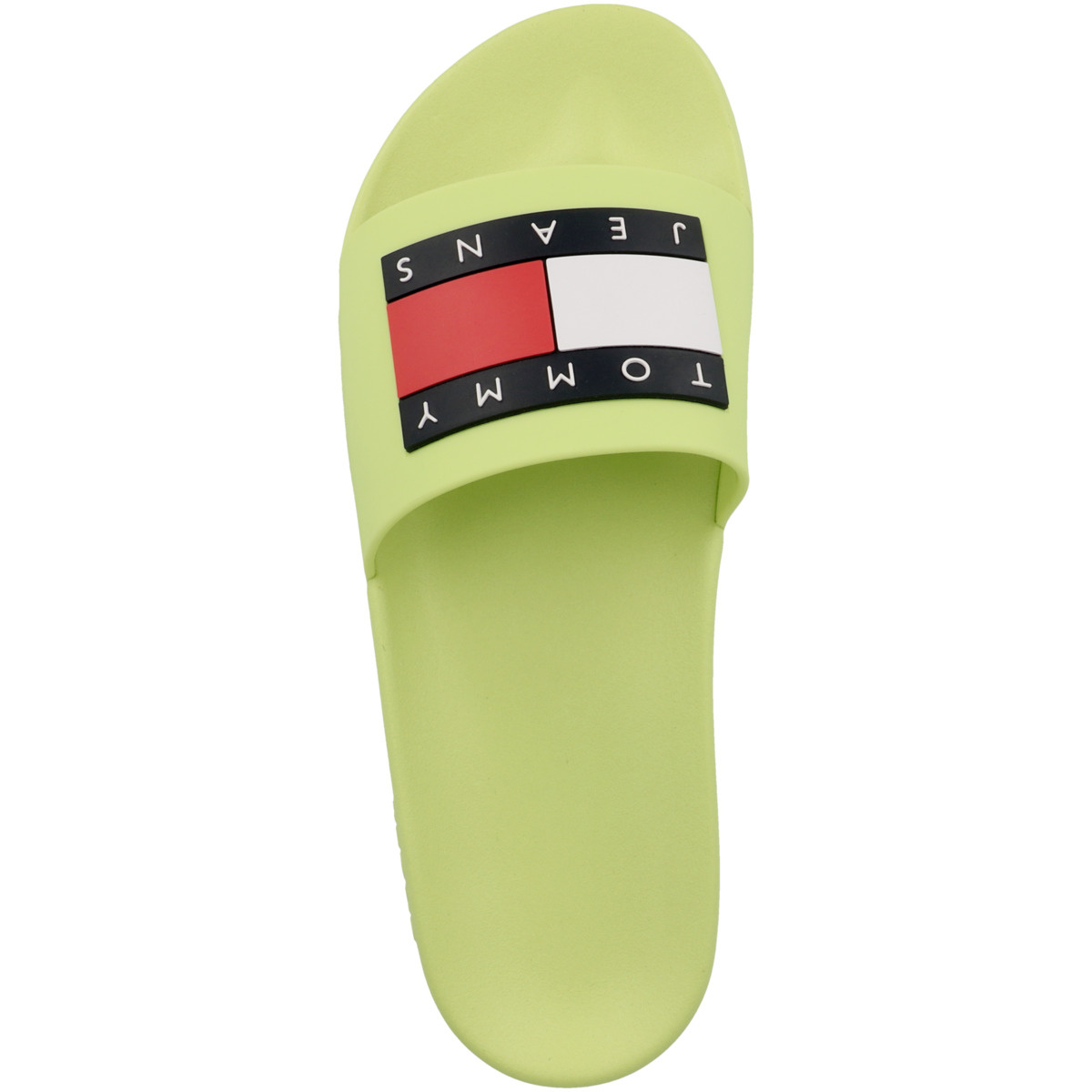 Tommy Hilfiger Tommy Jeans Flag Pool Slide Essentials Badelatschen hellgruen