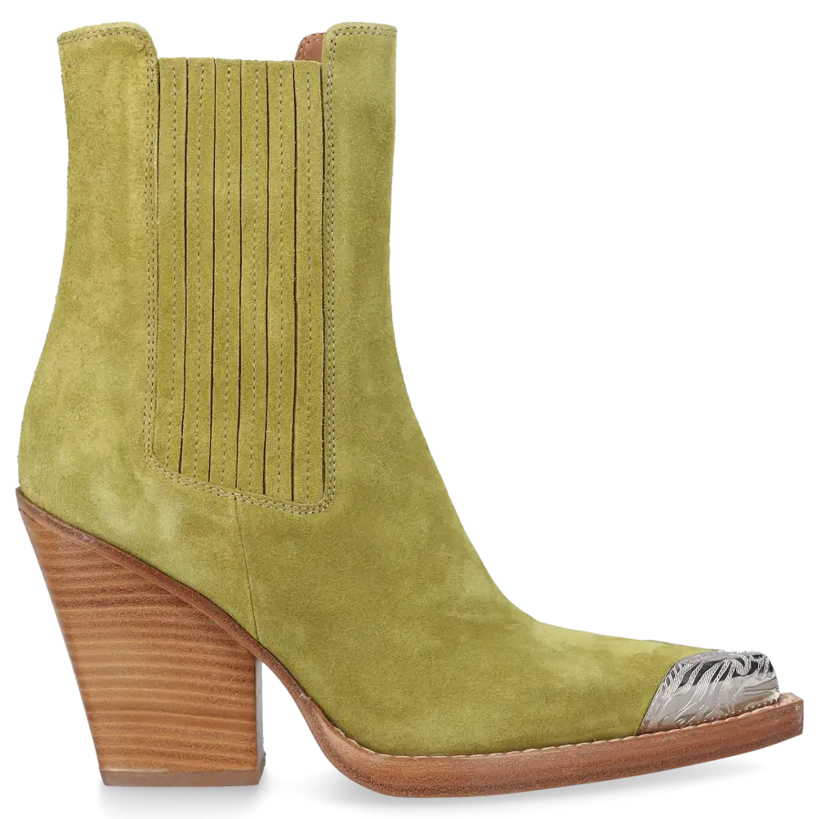 Paris Texas - Chelsea Boots DALLAS Veloursleder - grün