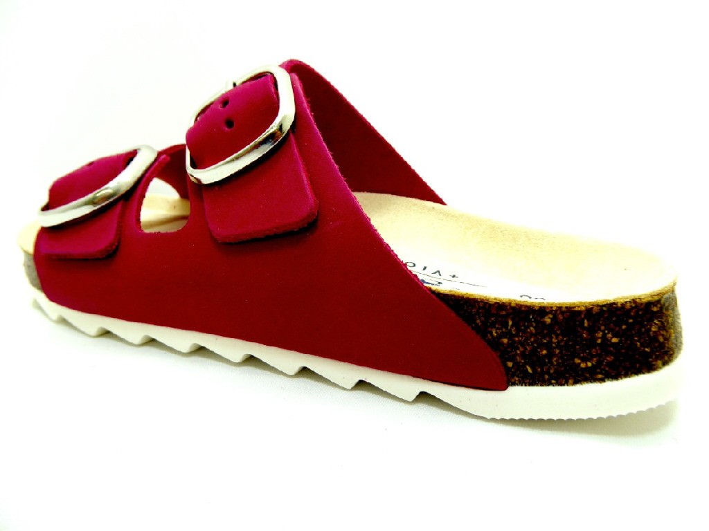 SUPERFIT Komfort Sandalen rot