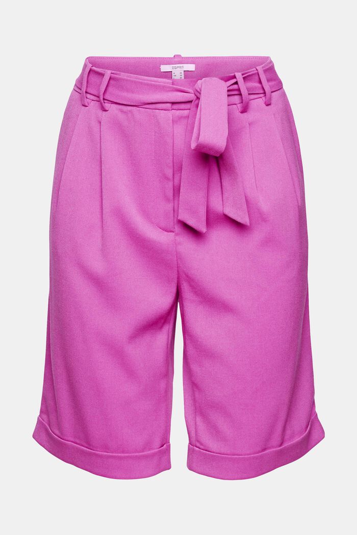 Bermudas mit Bundfalten