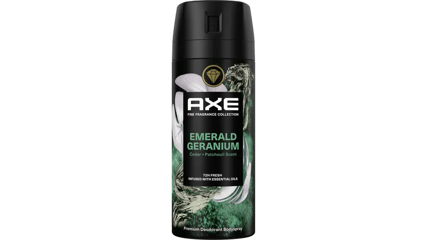 AXE Premium Bodyspray Emerald Geranium ohne Aluminiumsalze 150 ml