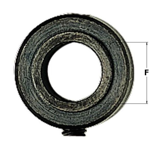 CMT 541.005.00 Inel de blocare sau opritor de adâncime, D=18,7 mm, F=12 mm, I=5 mm
