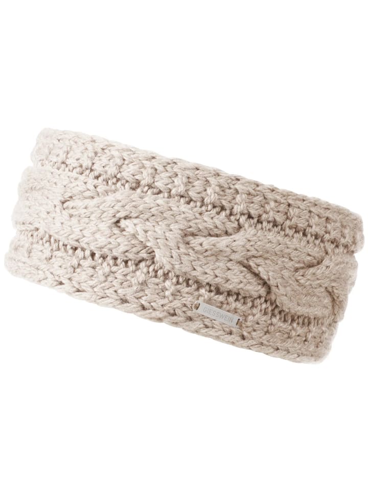 Giesswein Stirnband in beige günstig kaufen onesize
