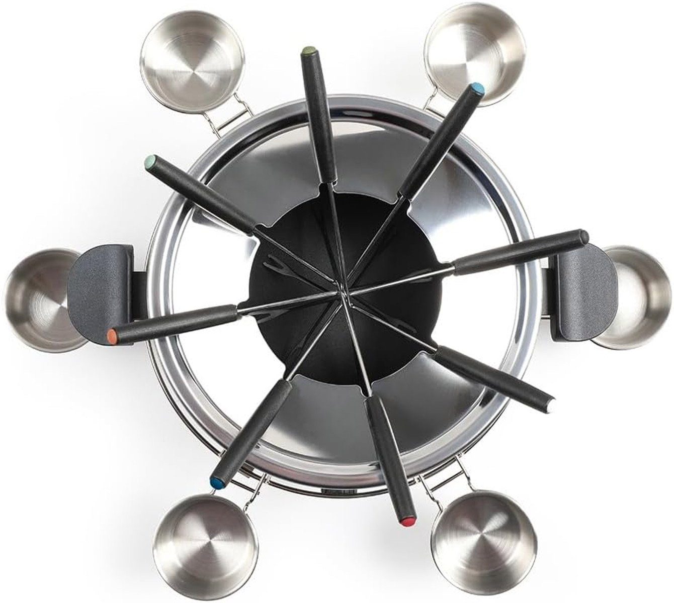 LIVOO Raclette und Fondue-Set DOC264 Elektrisches Fondue-Set, 1000 W