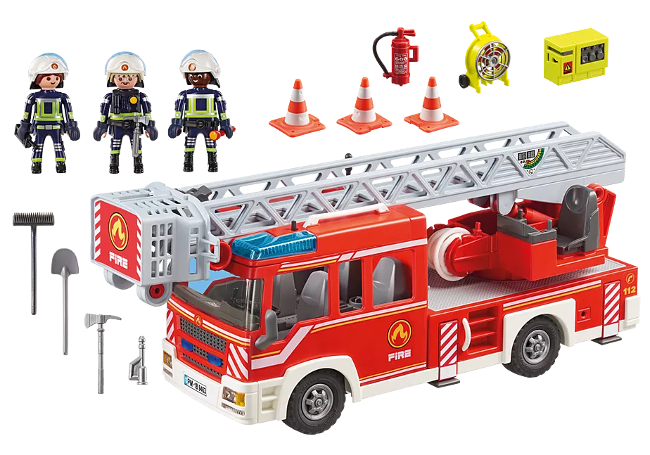 Feuerwehr-Leiterfahrzeug