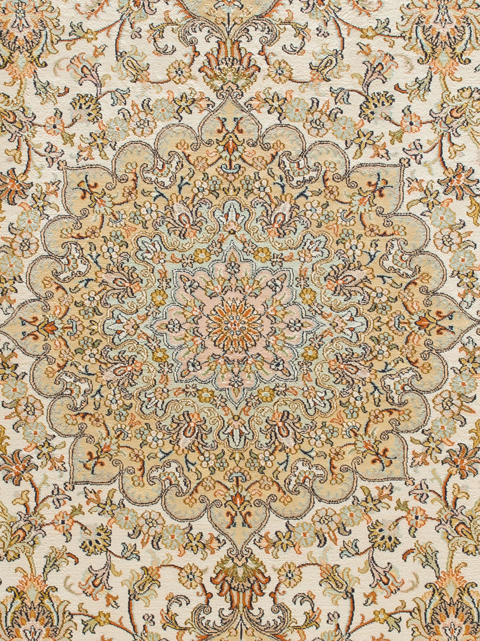 Kaschmir Seide 18/18 ca. 245 x 345 cm, Unikat / Einzelstück
