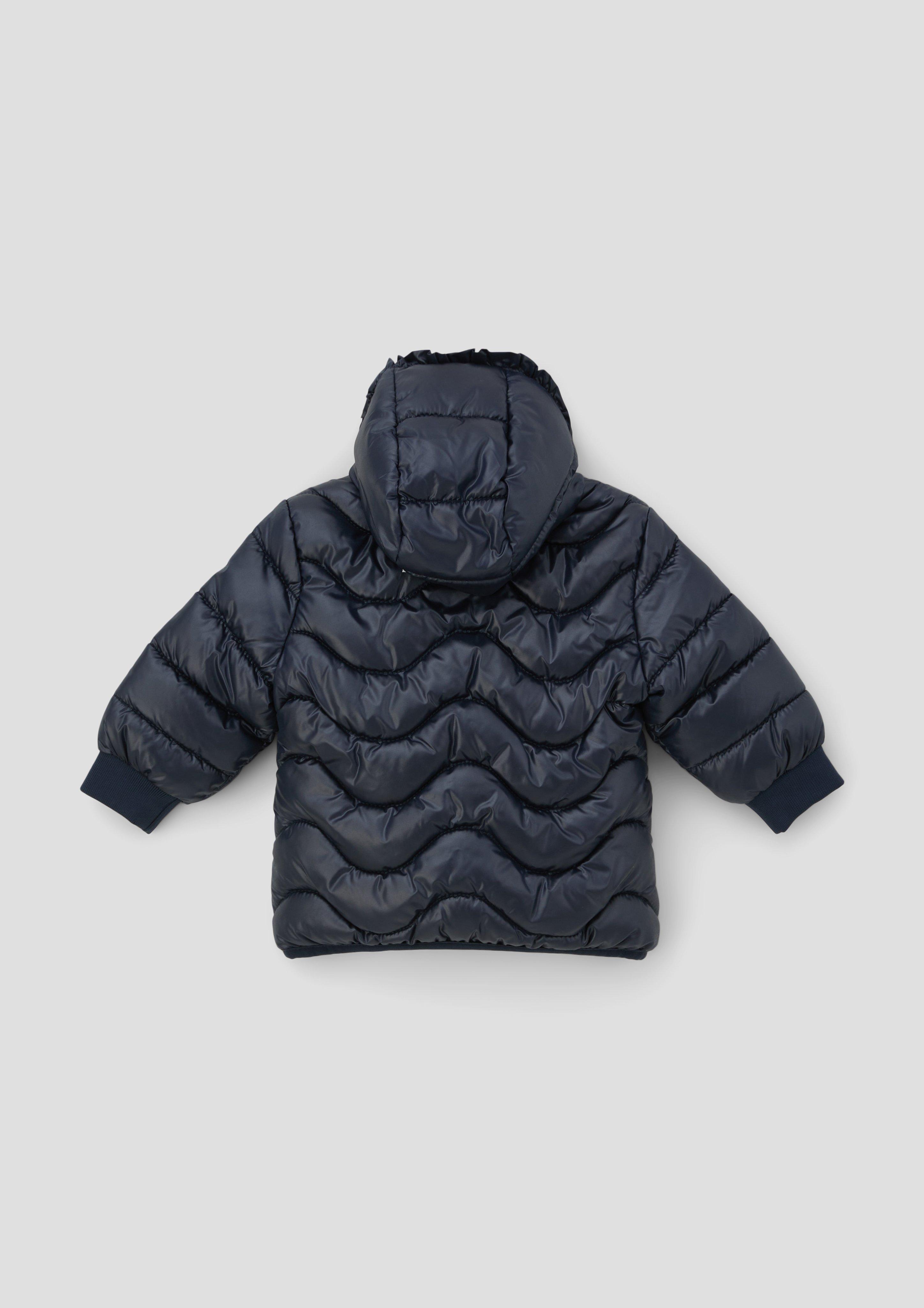 Steppjacke mit gerüschter Kapuze  2132206-5952
