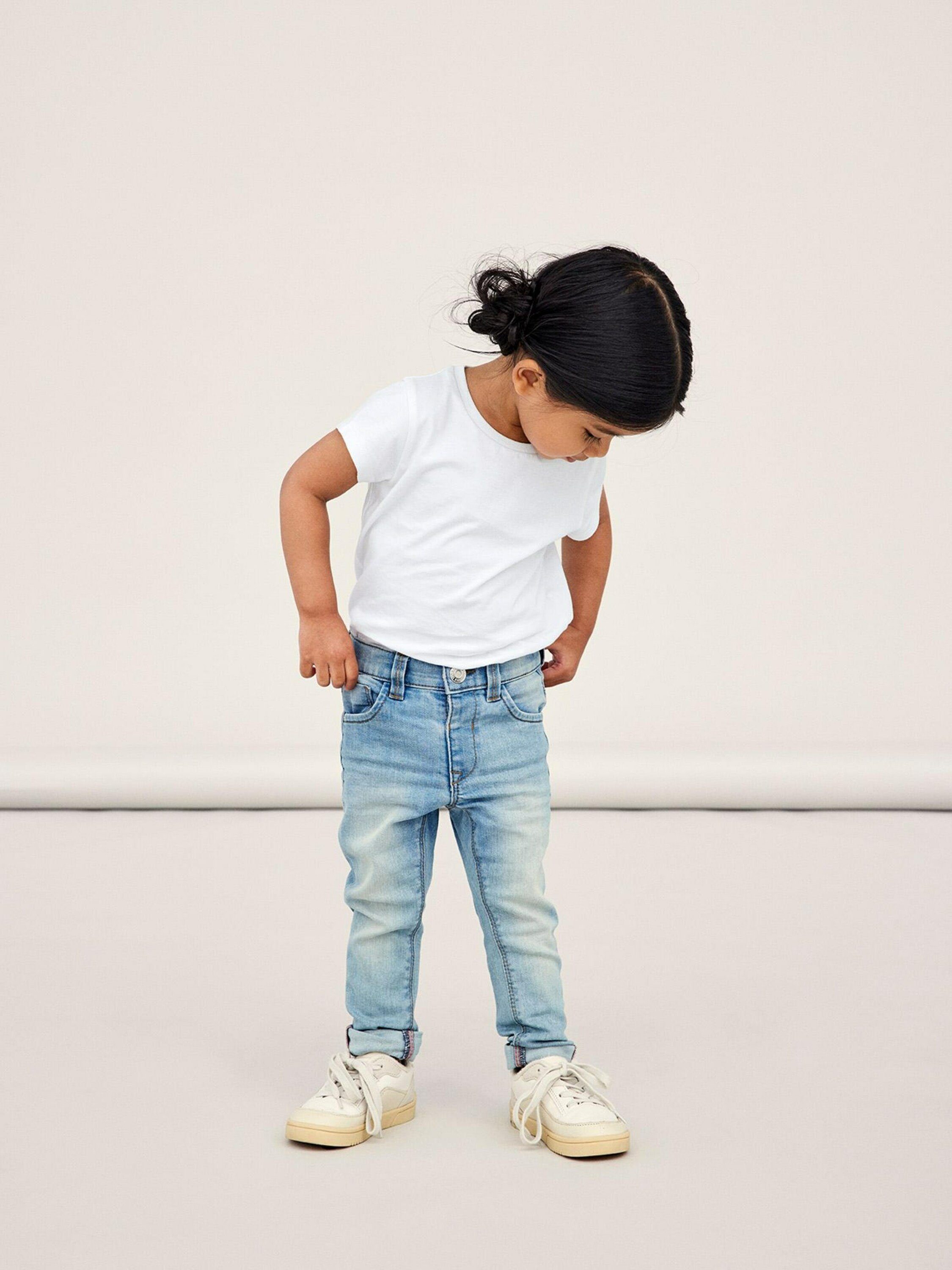Name It Skinny-fit-Jeans POLLY (1-tlg) Plain/ohne Details, Weiteres Detail