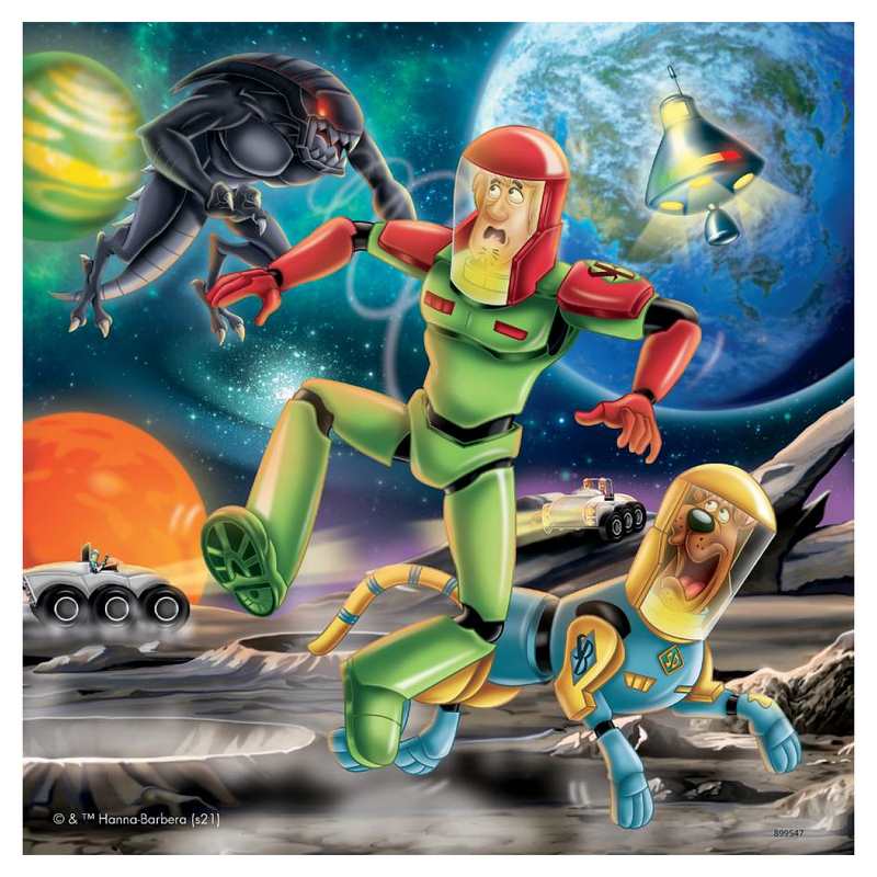 Puzzles les aventures de Scooby-Doo 3x49 pièces