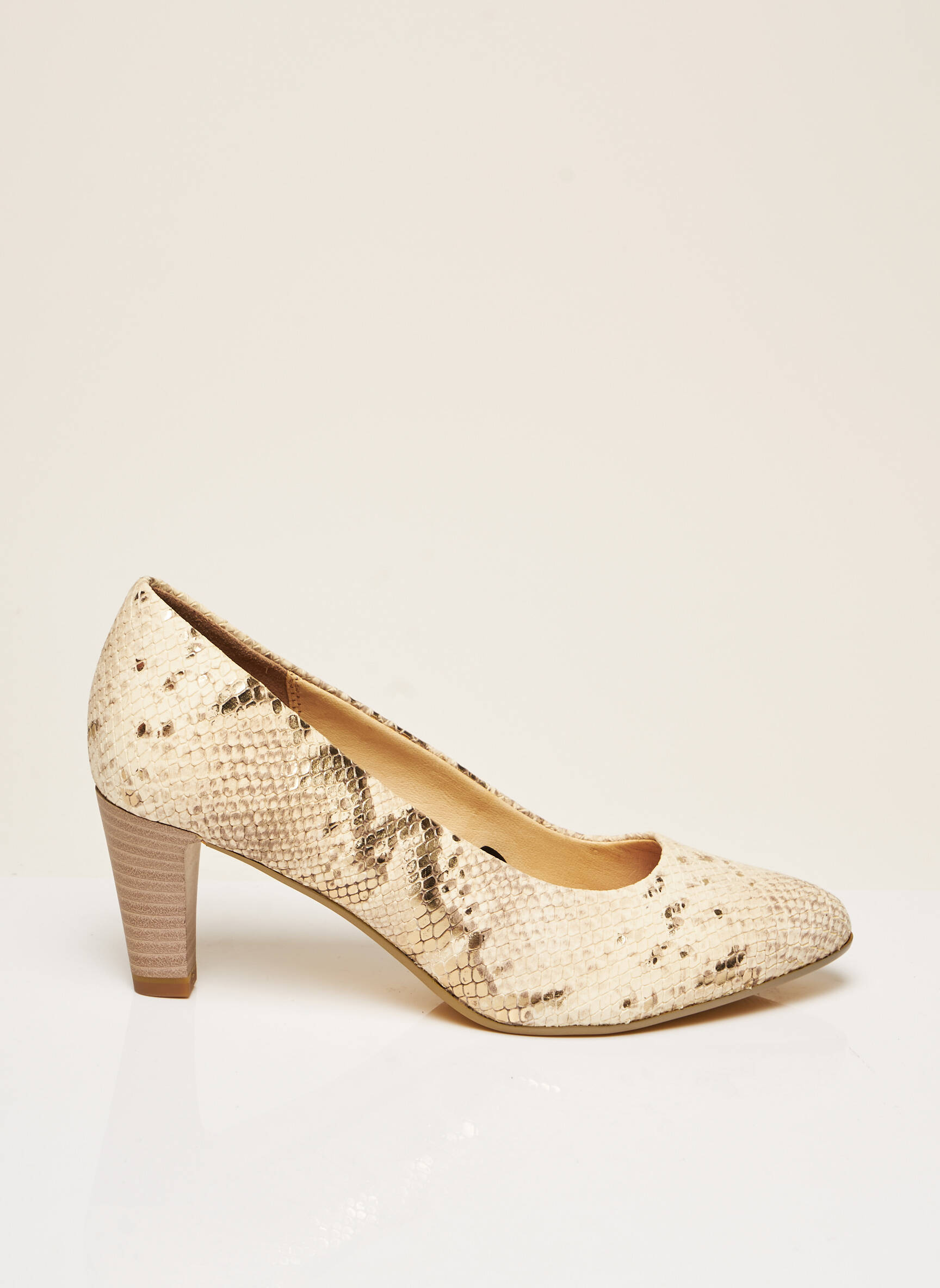 Be Natural Escarpins Femme couleur beige