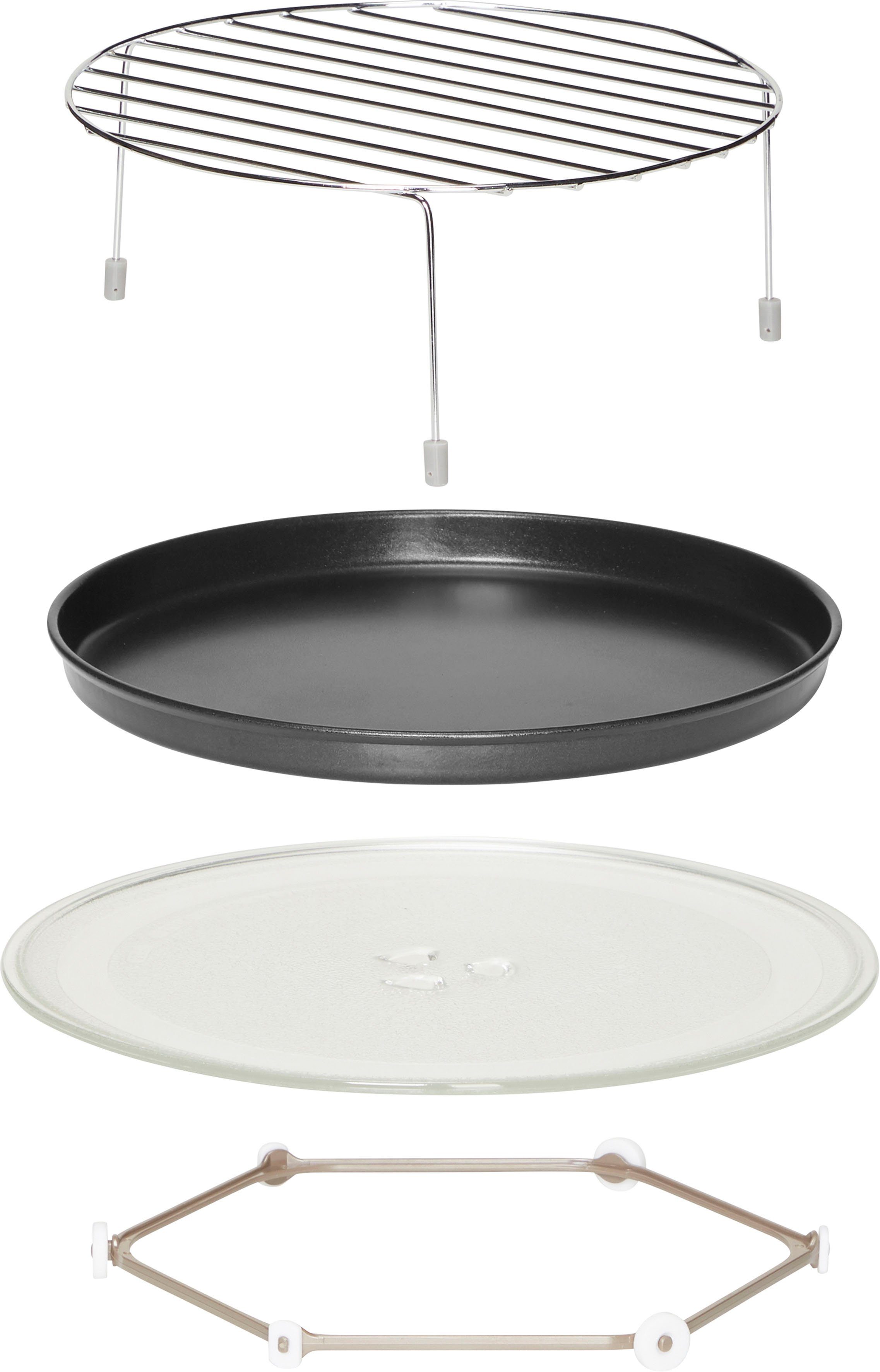 LG Mikrowelle MH 6565 CPB, Grill, Mikrowelle, 25 l
