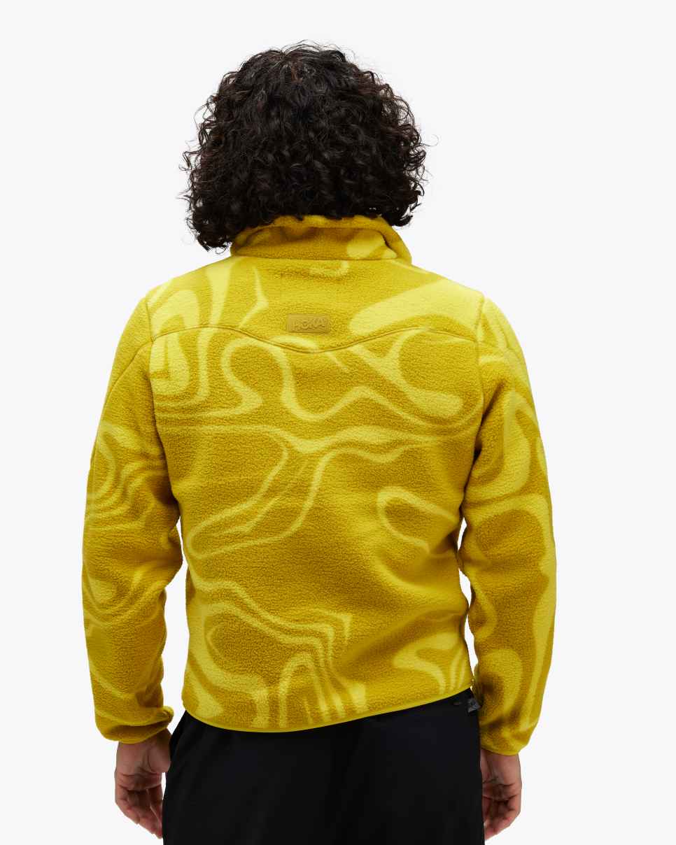 Ridgetop Full-Zip Fleece Print Outdoor Topo