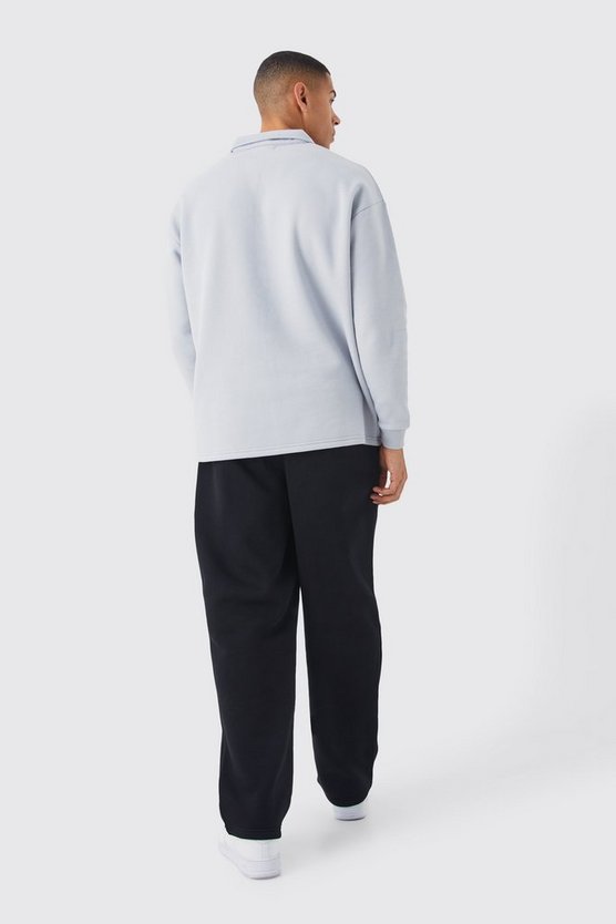 Oversize Rugby-Poloshirt