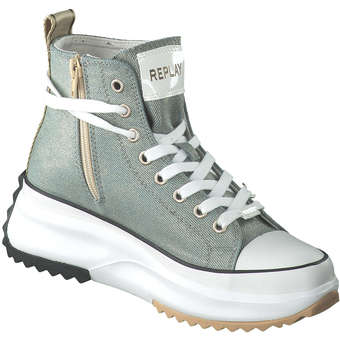Replay Aqua Clean Sneaker High in blau